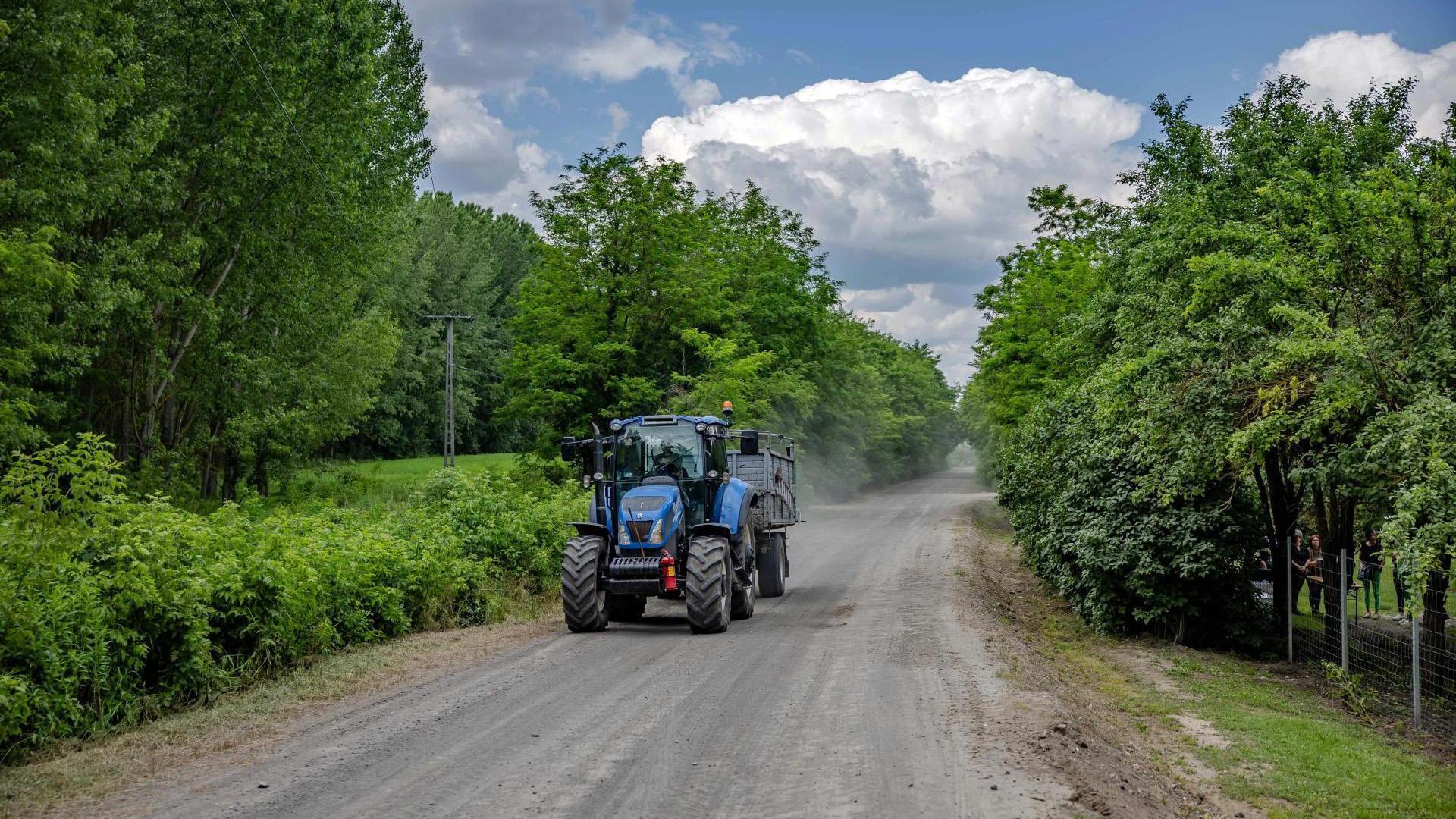 Külterületi mezőgazdasági utak fejlesztése Jászjákóhalmán