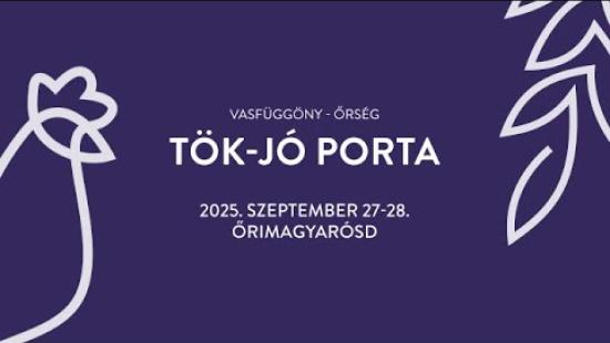 Embedded thumbnail for Nyitott Porta Napok 2025 – Tök-Jó porta
