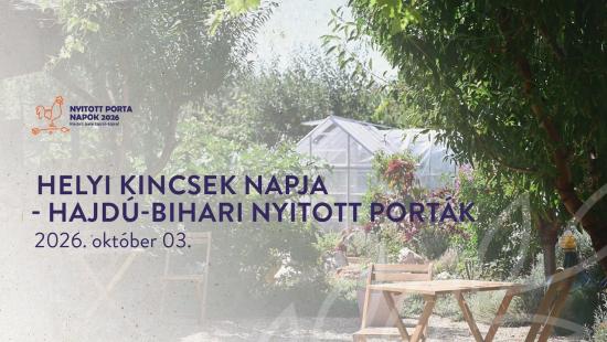 Embedded thumbnail for Nyitott Porta Napok 2026 – Hajdú-Bihari nyitott porták